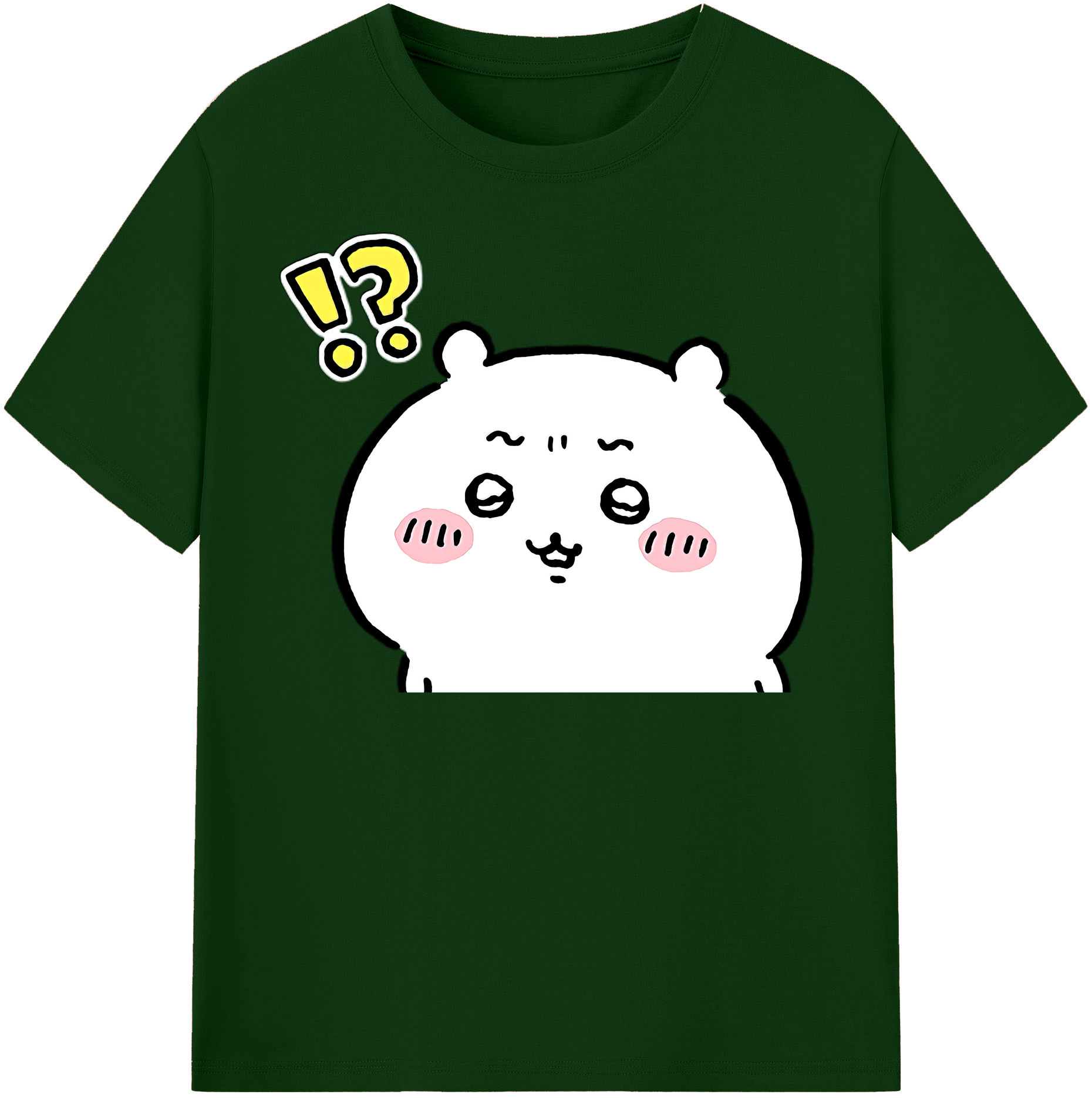 （画像用） ちいかわ ちいかわ Chii-kawa chiikawa 綿100％半袖Tシャツ（フロントプリント）